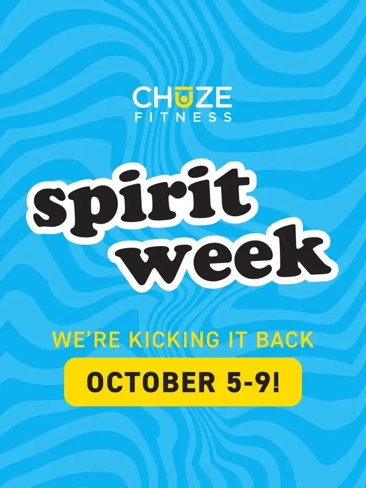 Birthday Month = Spirit Week. 🎉Join us October 5–9 for a full week of themed fun at Chuze!Check out the carousel for eac...